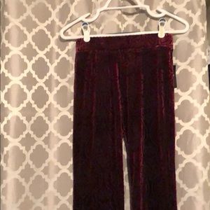 Brand New Velvet Forever 21 Flare Pants